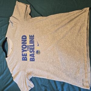 Nike Gray Short Sleeve Tee Casual Comfort